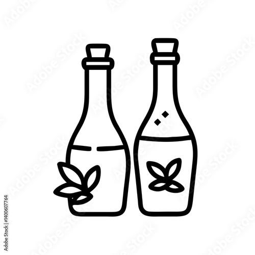 vinegar and oil