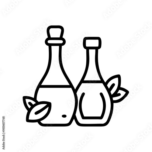 vinegar and oil