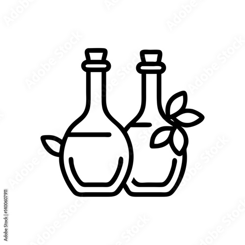 vinegar and oil
