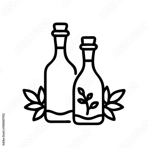 vinegar and oil