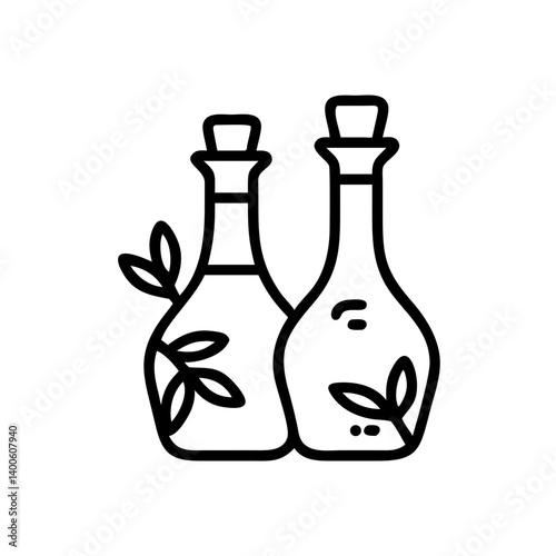 vinegar and oil