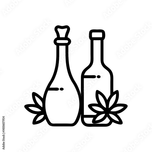 vinegar and oil