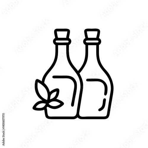 vinegar and oil