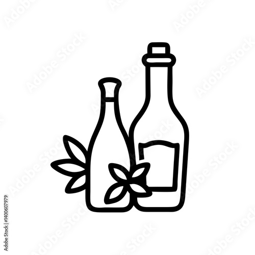 vinegar and oil