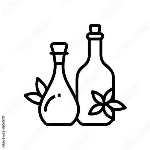 vinegar and oil