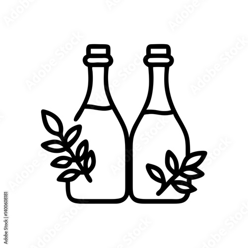 vinegar and oil