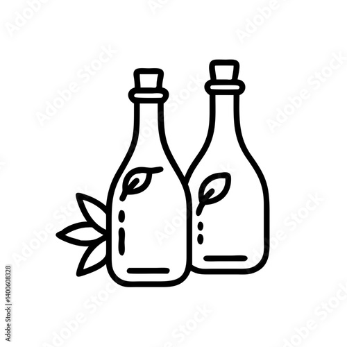 vinegar and oil