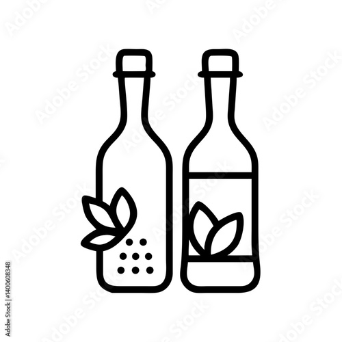 vinegar and oil