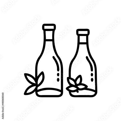 vinegar and oil