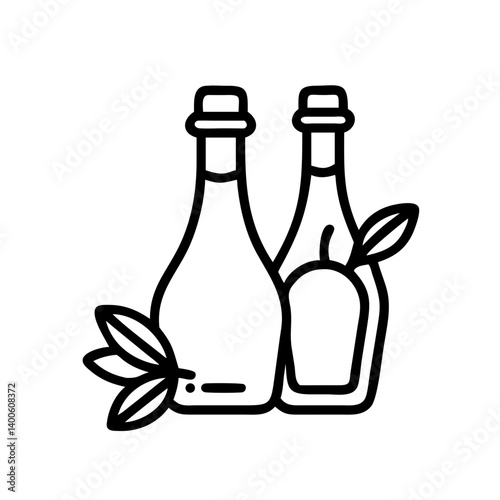 vinegar and oil