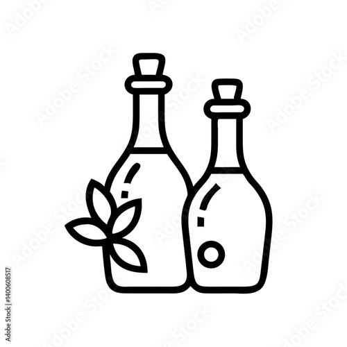 vinegar and oil