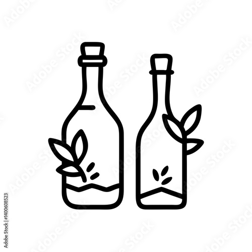 vinegar and oil