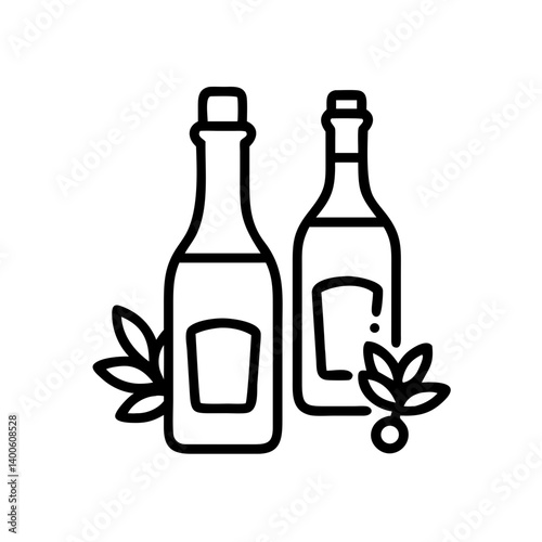 vinegar and oil