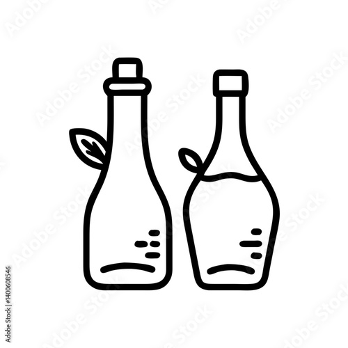 vinegar and oil