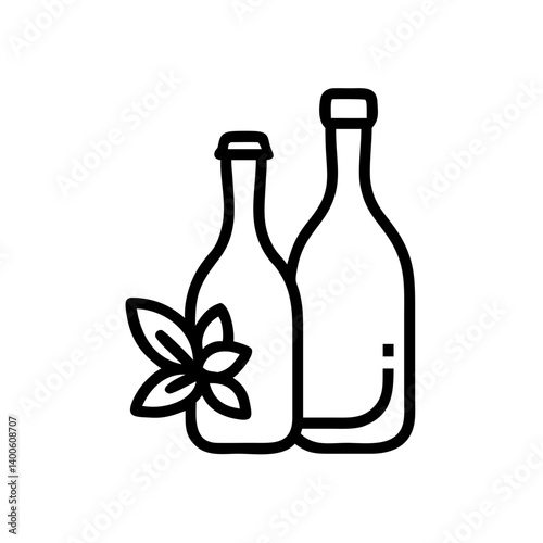 vinegar and oil
