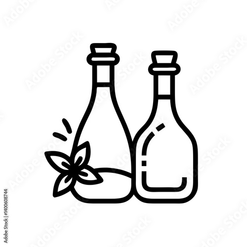 vinegar and oil