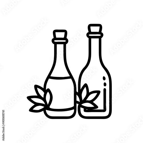 vinegar and oil