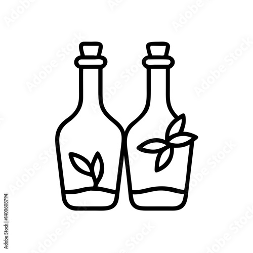 vinegar and oil
