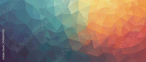 Abstract geometric design with layered gradient shapes, including semi-circles and triangles, creating depth, contrast, and dynamic patterns.