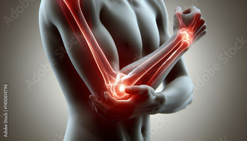 Human Elbow pain
