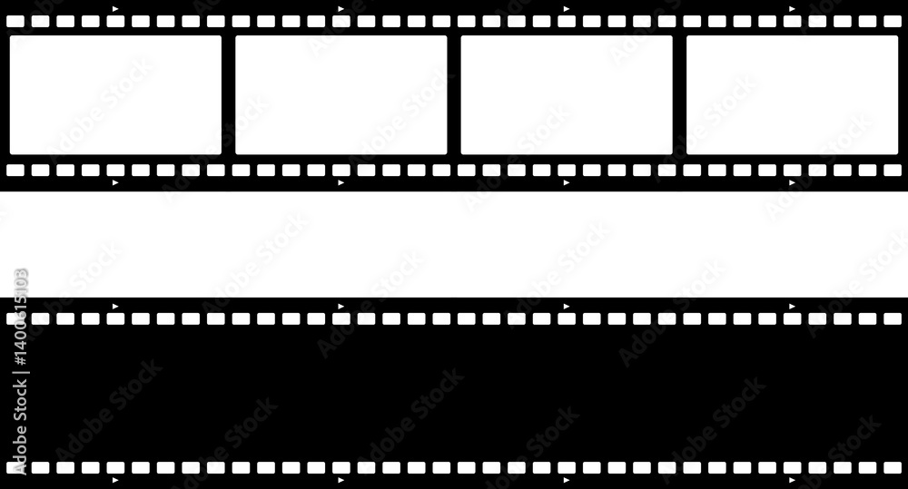 Grunge film strips. Old retro cinema movie strip. Video recording illustration Grunge film strips. Old retro cinema movie strip. Video recording illustration