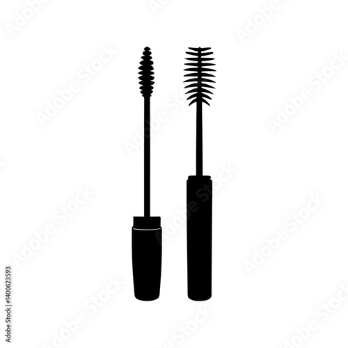 Lengthening mascara silhouette 