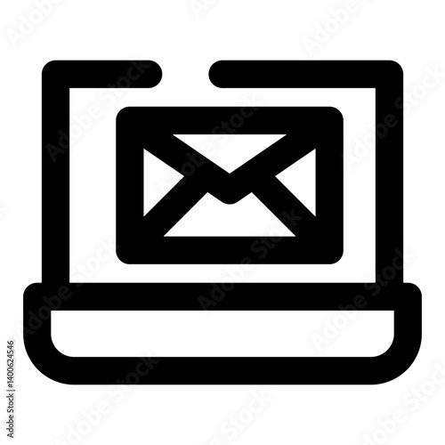 email dashed line icon
