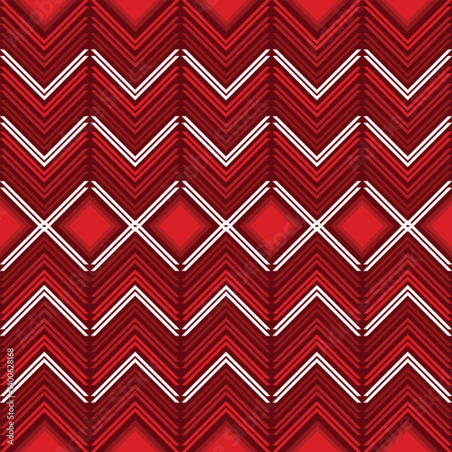 Captivating seamless ethnic pattern garnet red tone with intricate deep red and soft gold motif,creating a luxurious contrast.bohemian style,ideal for fabric print,wallpaper, and interior decor