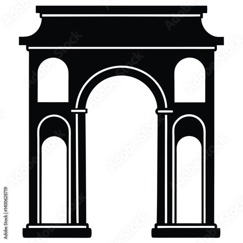 Paris's Arc de Triomphe, a historic stone monument, echoes ancient Roman emperor's triumphal arches in Europe