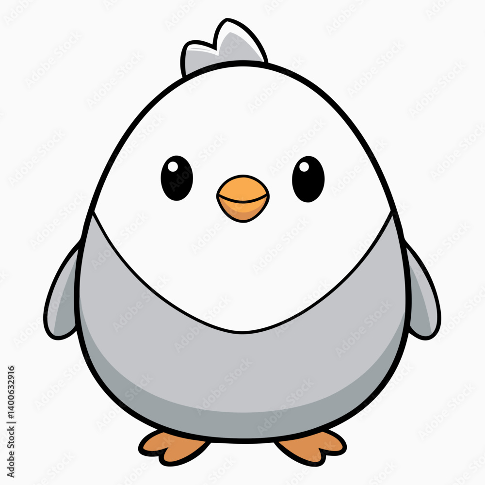 Obraz premium cartoon, animal, vector, illustration, bird, art, character, funny, cute, fun, icon, owl, design, nature, baby, egg, insect, drawing, happy, smile, symbol, love, chicken, face