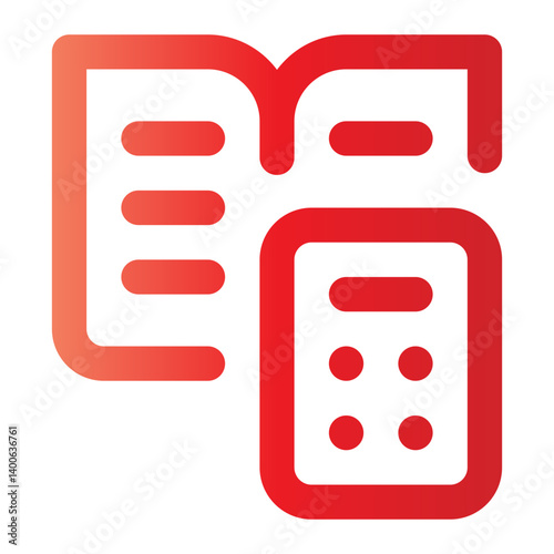 bookkeeping gradient icon
