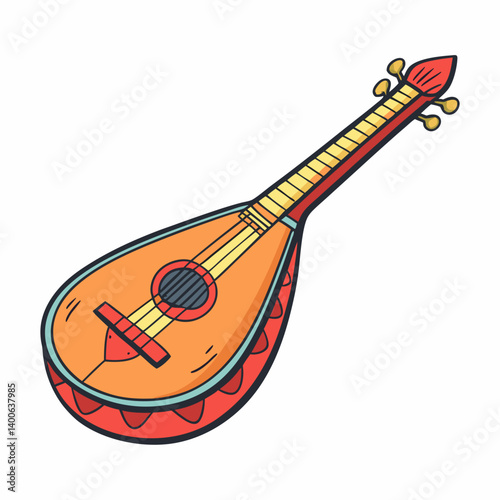 guitar vector illustration