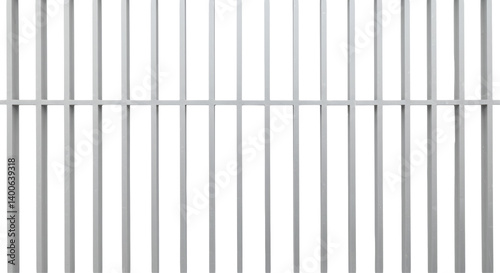 Isolated Jail Bars