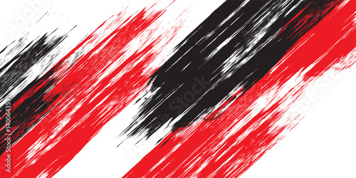 black white and red grunge texture background eps 10