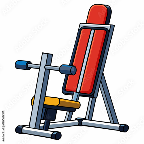 gym equipment vector