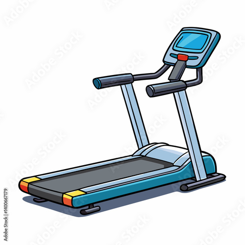 gym equipment isolated on white