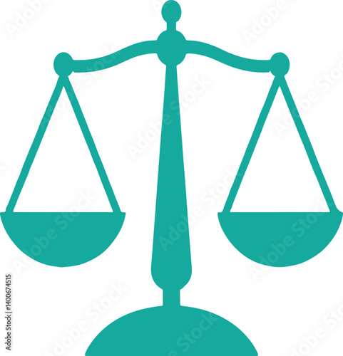 balance scale icon vector Silhouettes design illustration