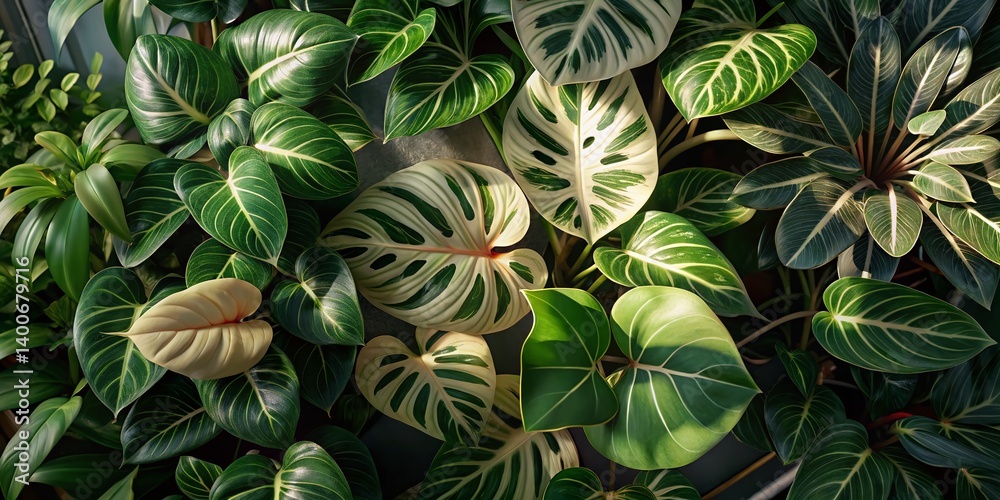 Aerial Drone Shot: Rare Variegated Plants - Monstera Albo, Variegated Monstera, Philodendron Florida Beauty, Alocasia Collection Aerial Drone Shot: Rare Variegated Plants - Monstera Albo, Variegated Monstera, Philodendron Florida Beauty, Alocasia Collection