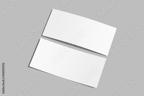gift voucher blank mockup