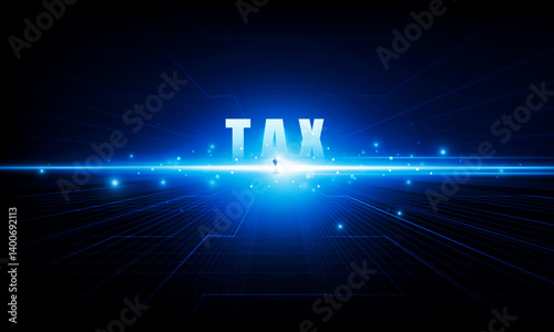 Abstract business of Key Door city open Light tax up background Hitech communication concept innovation background vector design.