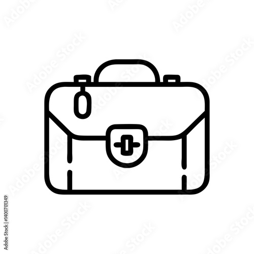 Icon of a doctorchest / first aid kit