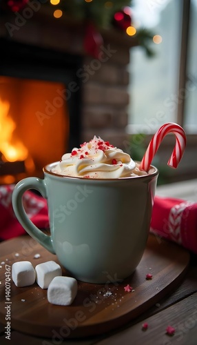 christmas cookies and coffee