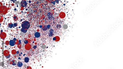 stars confetti on american ...