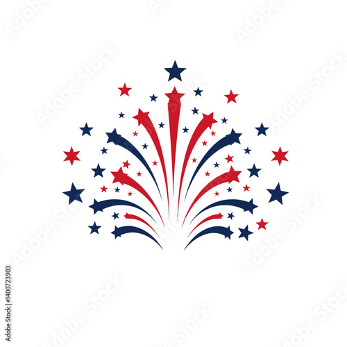 Fireworks Bursting with Color and Celebration: Witness a dazzling display of fireworks, a vibrant explosion of color. evoking a sense of jubilation and the thrill of a festive occasion.