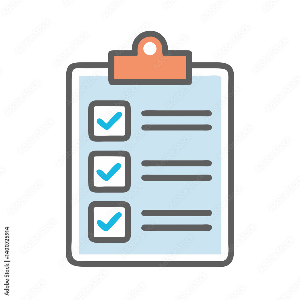 Project Checklist Clipboard Icon Representing Task Management and Workflow Planning Project Checklist Clipboard Icon Representing Task Management and Workflow Planning
