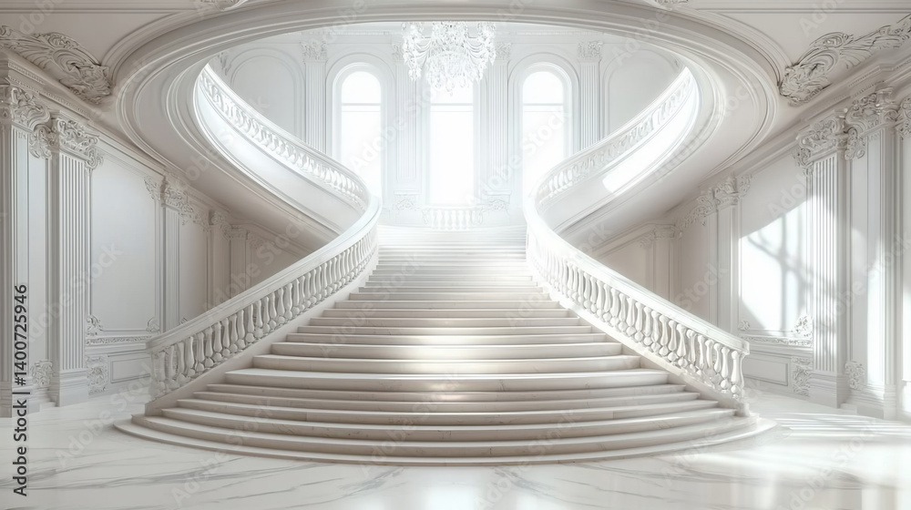 Obraz premium Grand Staircase Interior (3)
