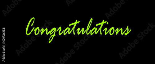 Congratulations quotes, typography, posters and other uses of fashion, art, designs for prints, posters, cards, t shirt, coffee mug hoodies etc.