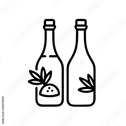 vinegar and oil
