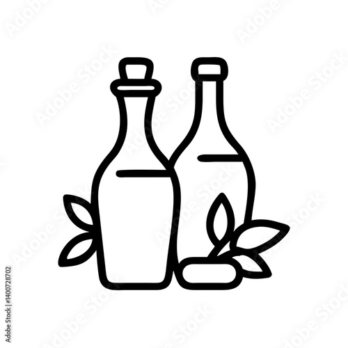 vinegar and oil