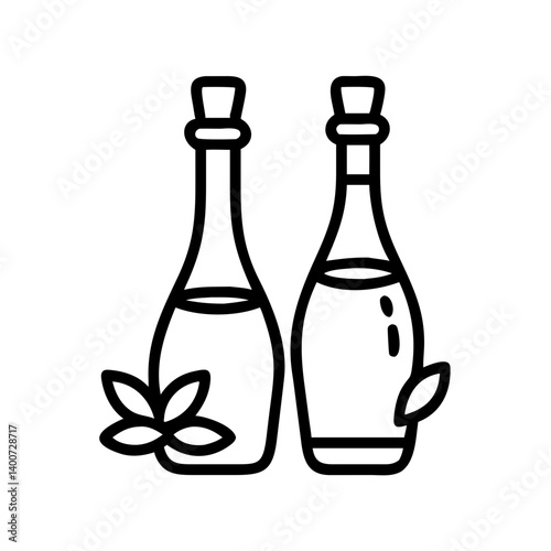 vinegar and oil